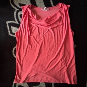 Carol Rose Draped Sleeveless Blouse